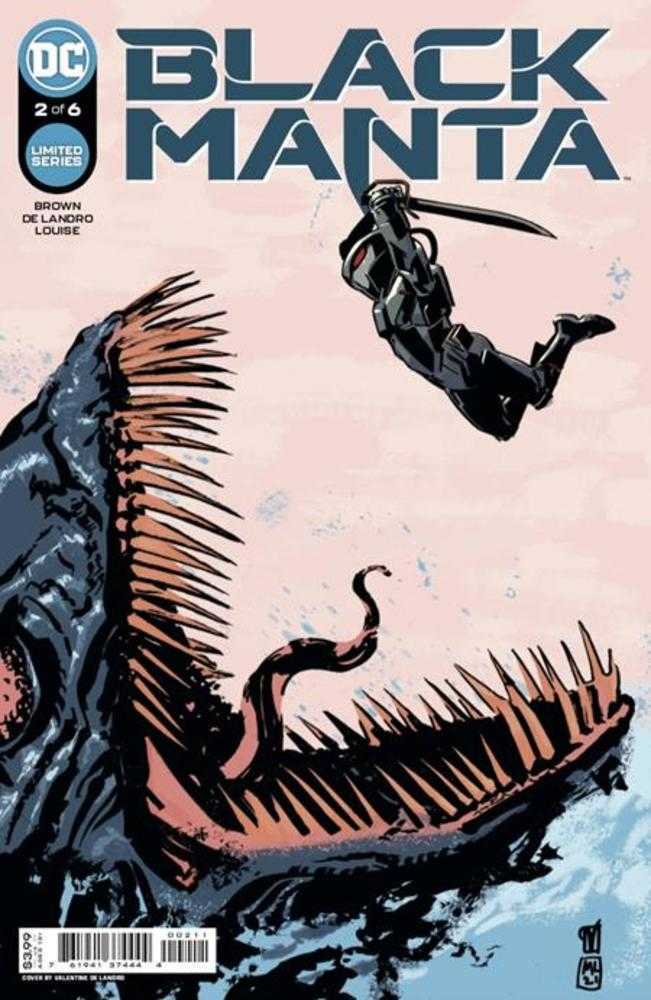 Black Manta #2 (Of 6) Cover A Valentine De Landro | Odin's Place