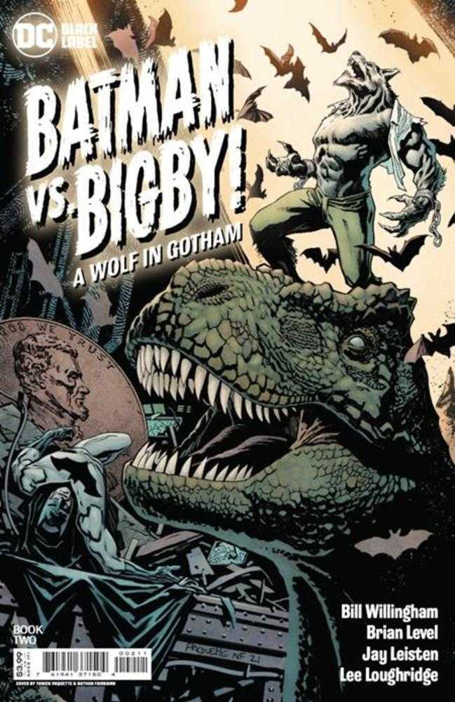 Batman vs Bigby A Wolf In Gotham #2 (Of 6) Cover A Yanick Paquette (Mature) | Odin's Place