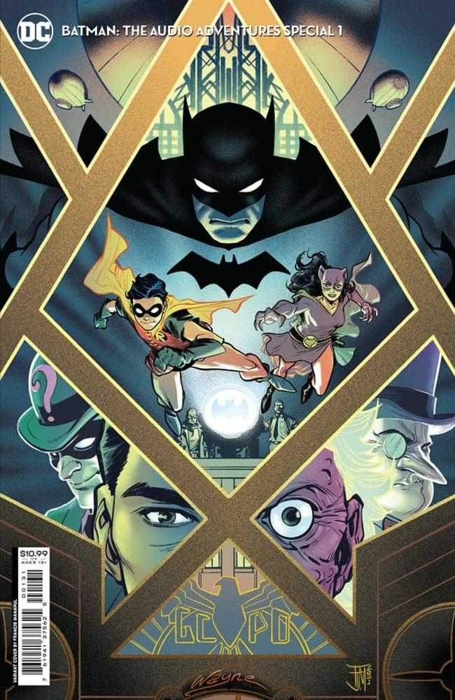 Batman The Audio Adventures Special #1 (One Shot) Cover B Francis Manapul Card Stock Variant | Odin's Place