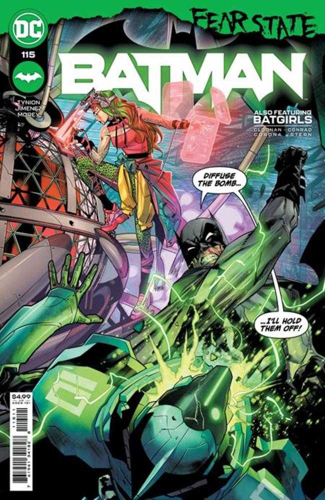 Batman #115 Cover A Jorge Jimenez (Fear State) | Odin's Place