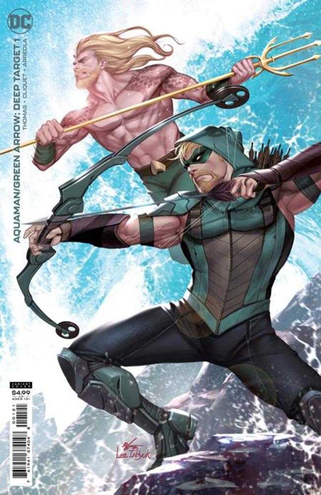 Aquaman Green Arrow Deep Target #1 (Of 7) Cover B Inhyuk Lee Card Stock Variant | Odin's Place