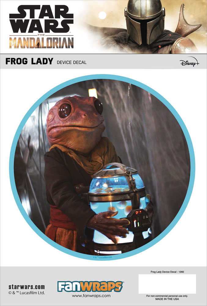 Star Wars Mandalorian Frog Lady Device Decal | Odin's Place