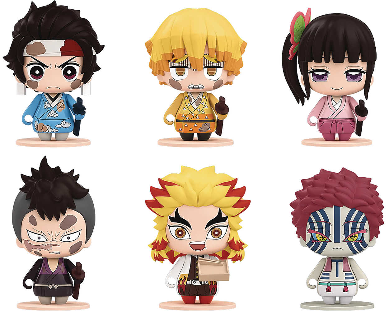 Demon Slayer Pocket Maquette 04 Mini Figure 6pc Ds | Odin's Place
