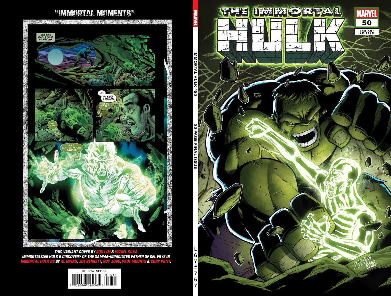 Immortal Hulk #50 Ron Lim Variant | Odin's Place