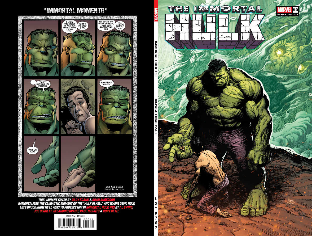 Immortal Hulk #50 Frank Variant | Odin's Place