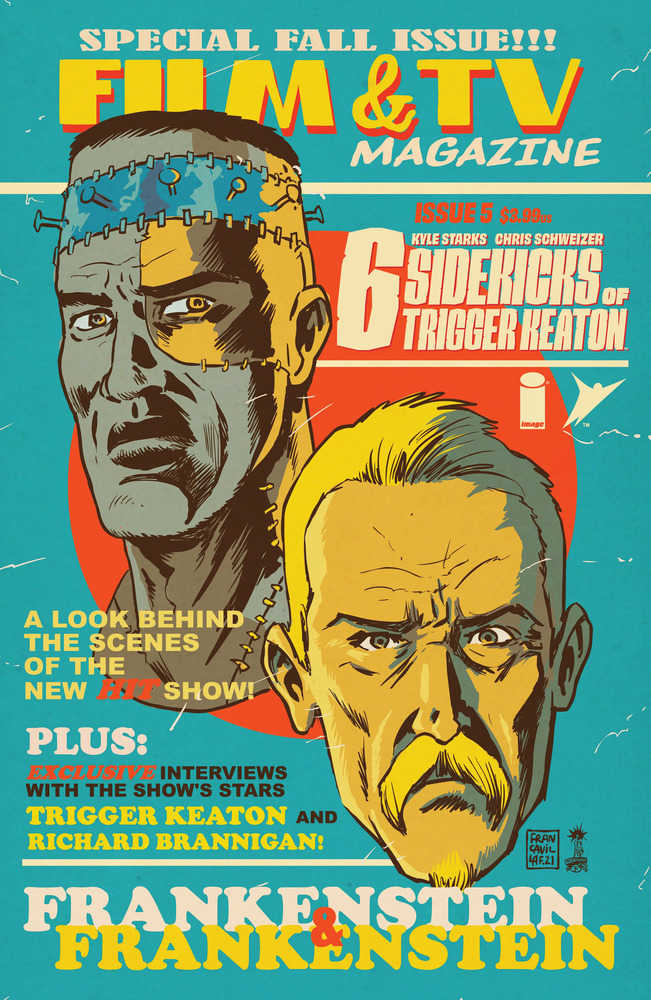 Six Sidekicks Of Trigger Keaton #5 Cover B Francavilla (Mature) | Odin's Place