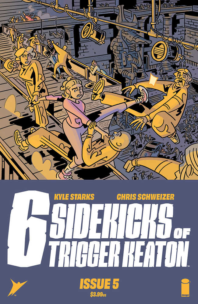 Six Sidekicks Of Trigger Keaton #5 Cover A Schweizer (Mature) | Odin's Place