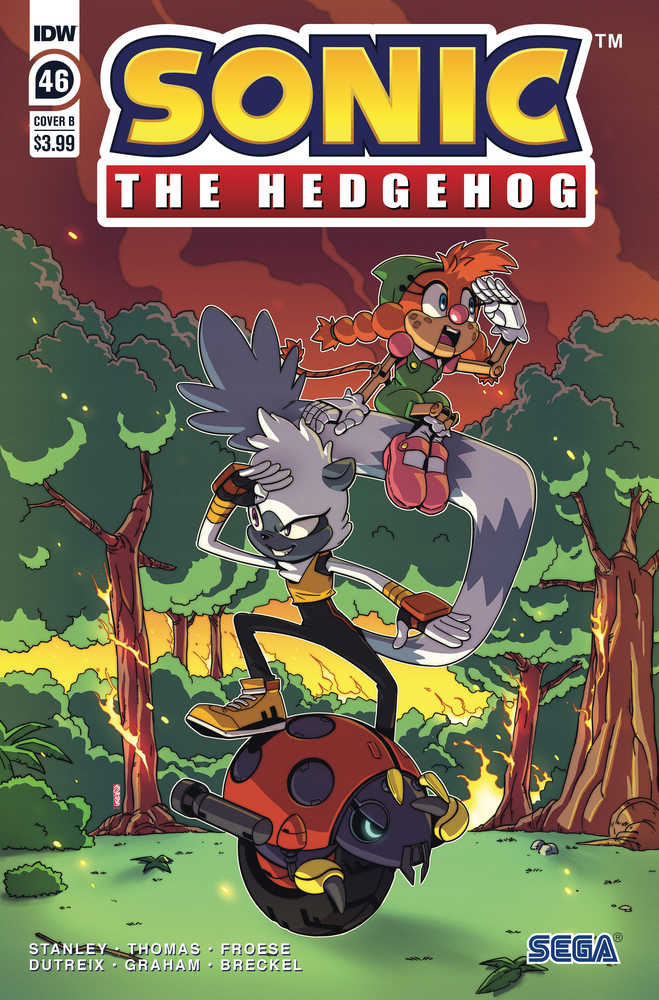 Sonic The Hedgehog #46 Cover B Jennifer Hernandez  | Odin's Place