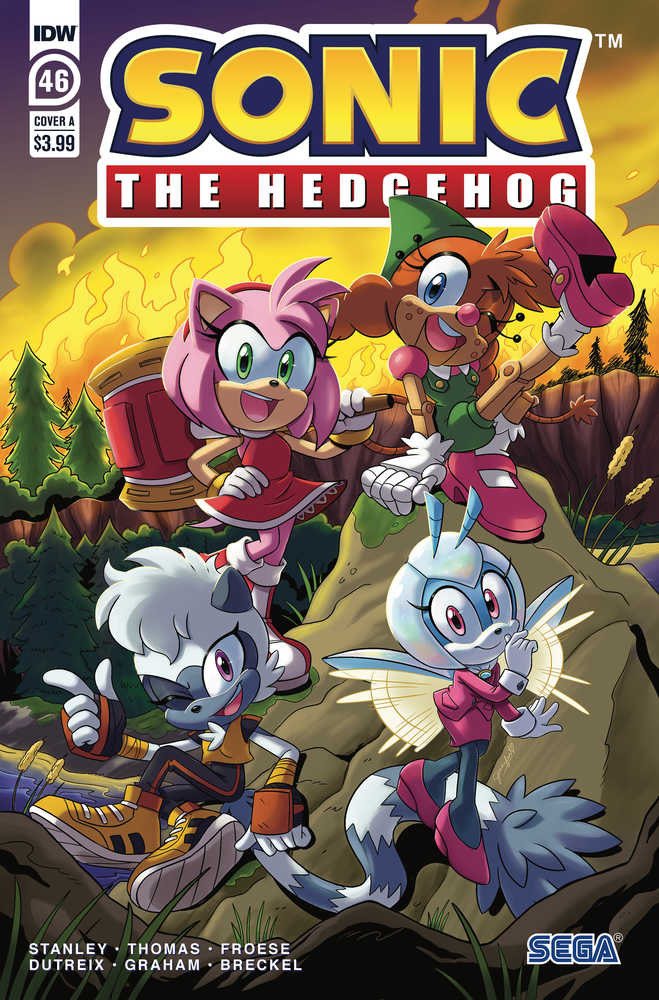 Sonic The Hedgehog #46 Cover A Jampole  | Odin's Place
