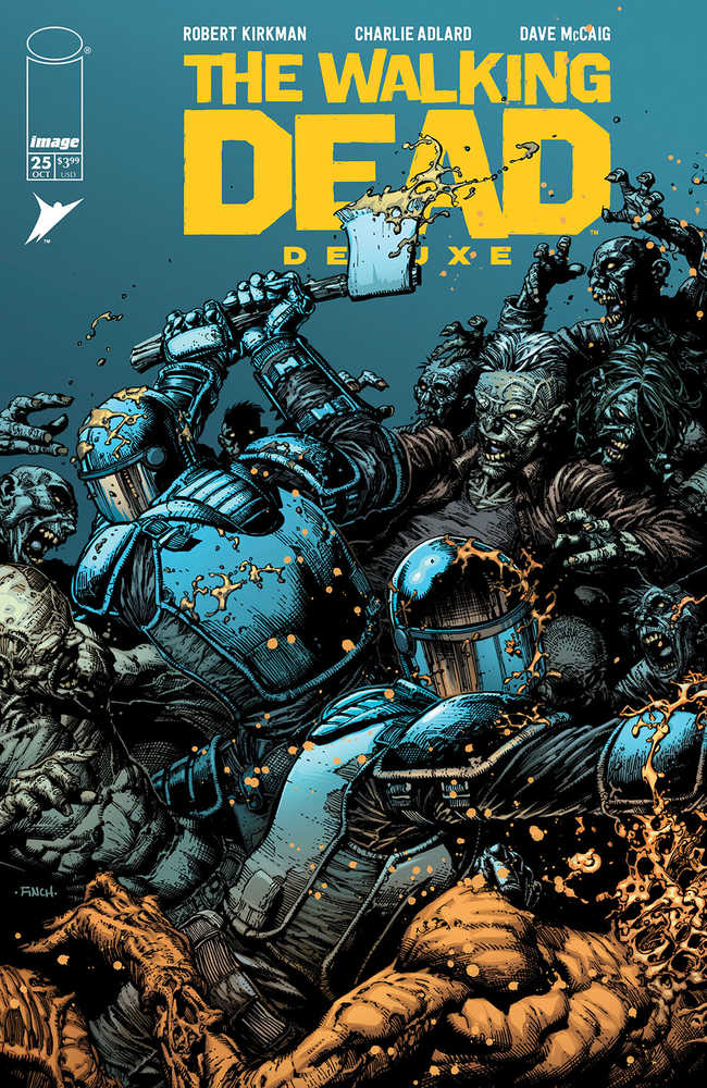 Walking Dead Deluxe #25 Cover A Finch & Mccaig (Mature) | Odin's Place