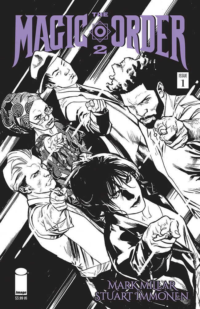Magic Order 2 #1 (Of 6) Cover B Immonen Black & White (Mature) | Odin's Place