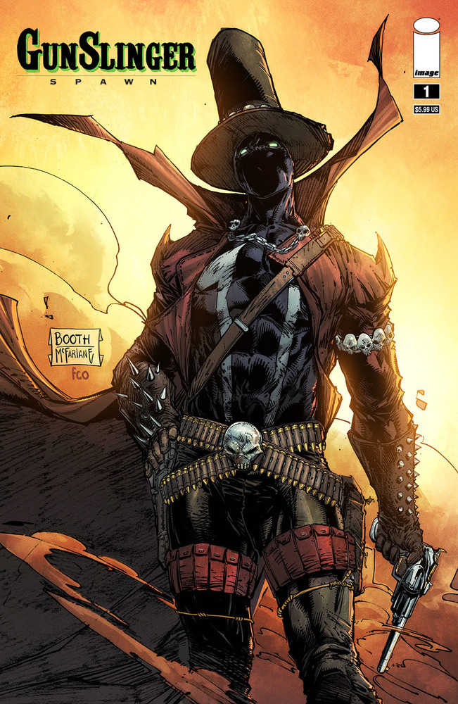 Gunslinger Spawn #1 Cover A Booth | Odin's Place