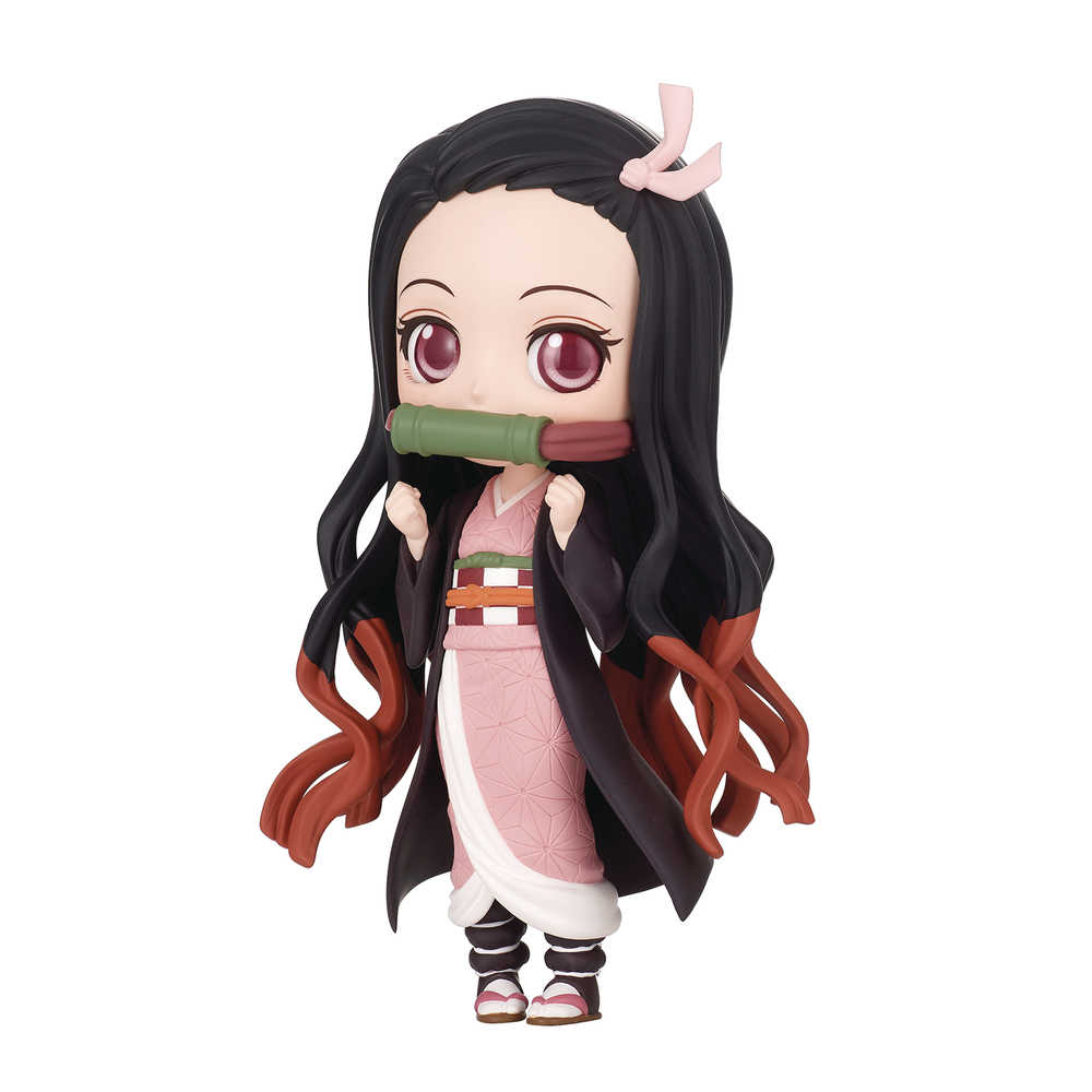Demon Slayer Kimetsu Q-Posket Nezuko Kamado II Figure Ver A | Odin's Place
