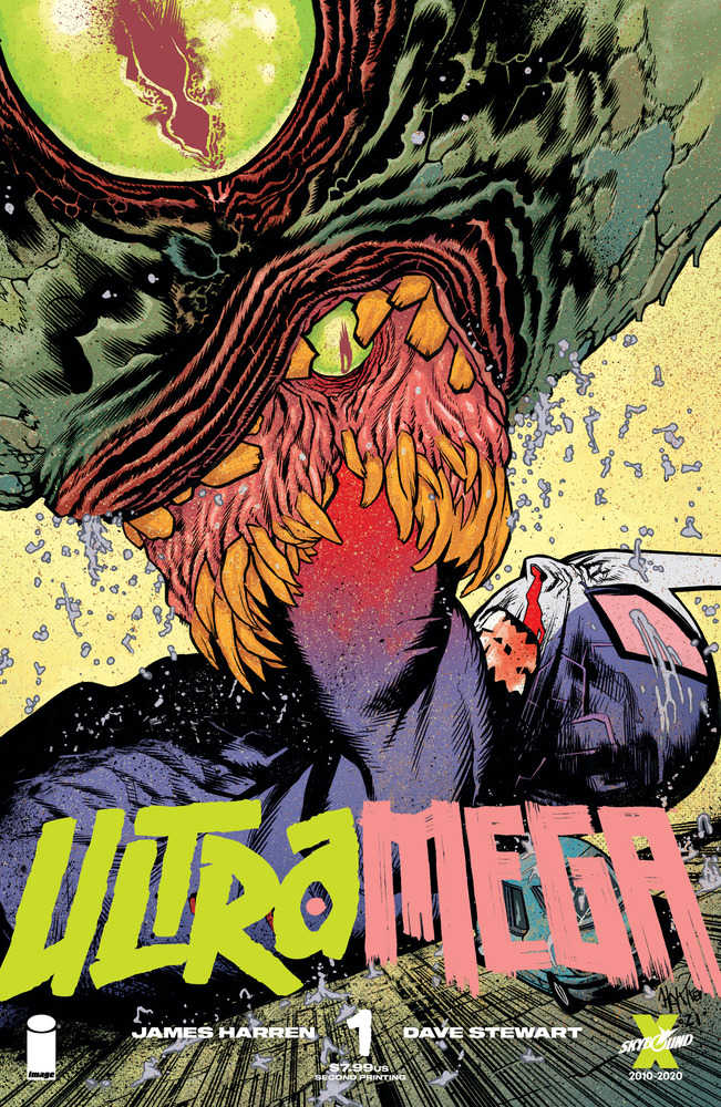 Ultramega By James Harren #1 Cover A Harren 2ND Printing (Mature) | Odin's Place