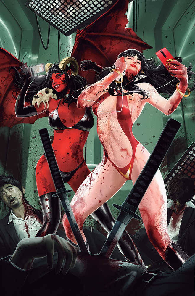 Vampirella vs Purgatori #1 11 Copy Maine Virgin Foc Variant Edition | Odin's Place