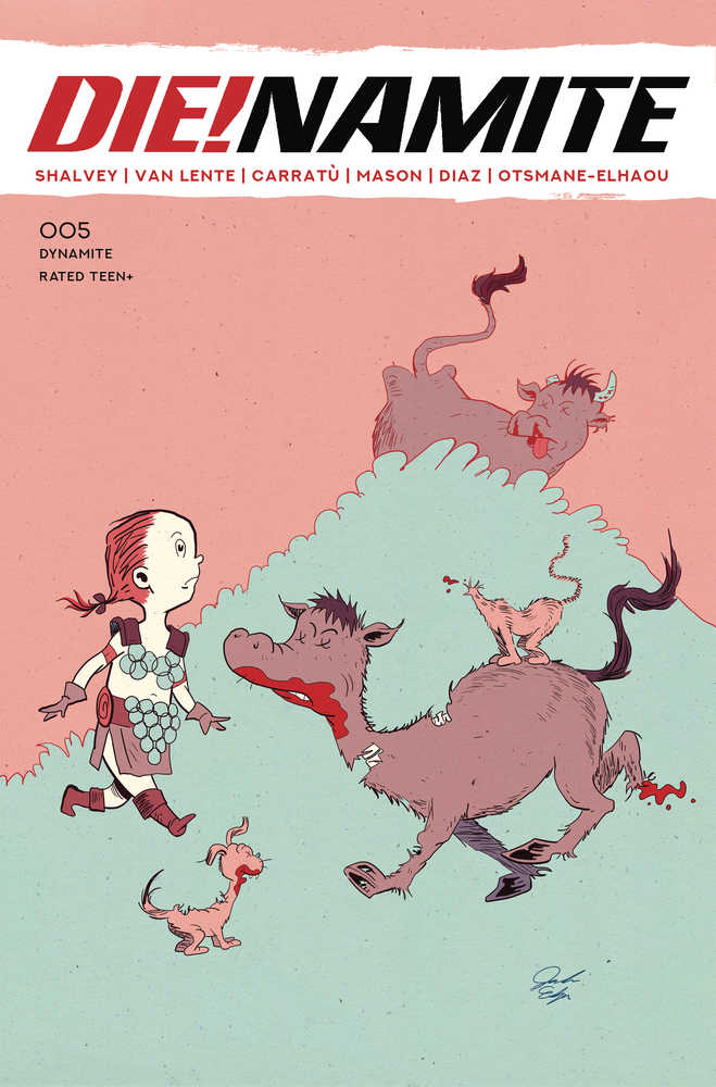 Die!Namite #5 Cover I Dr Seuss Homage | Odin's Place