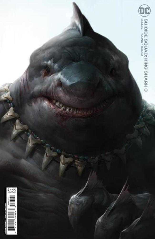 Suicide Squad King Shark #3 (Of 6) Cover B Francesco Mattina Card Stock Variant | Odin's Place