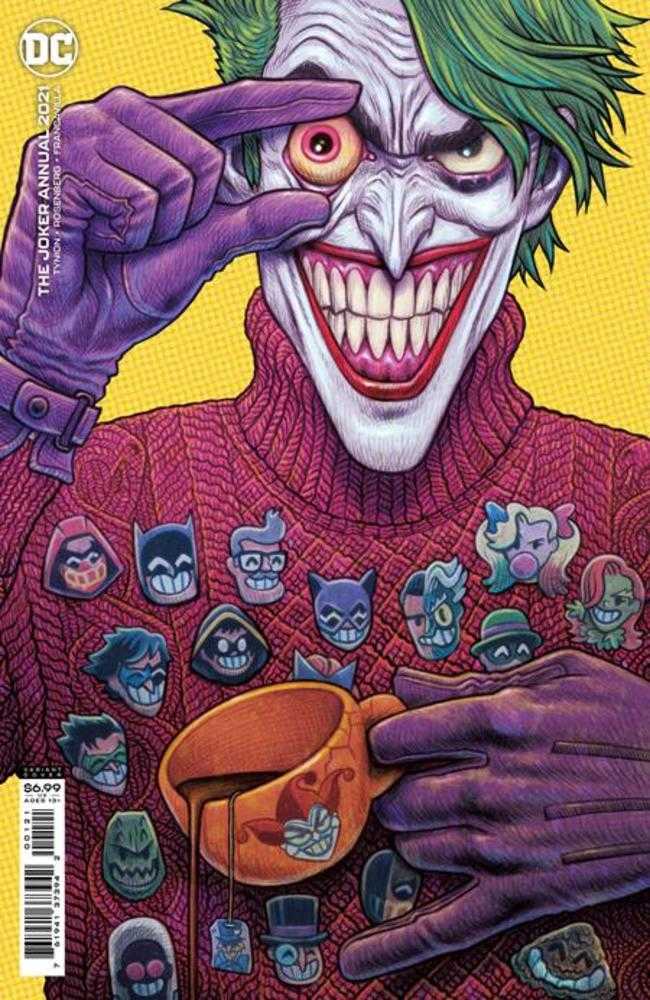 Joker 2021 Annual #1 (One Shot) Cover B Dan Hipp Card Stock Variant | Odin's Place