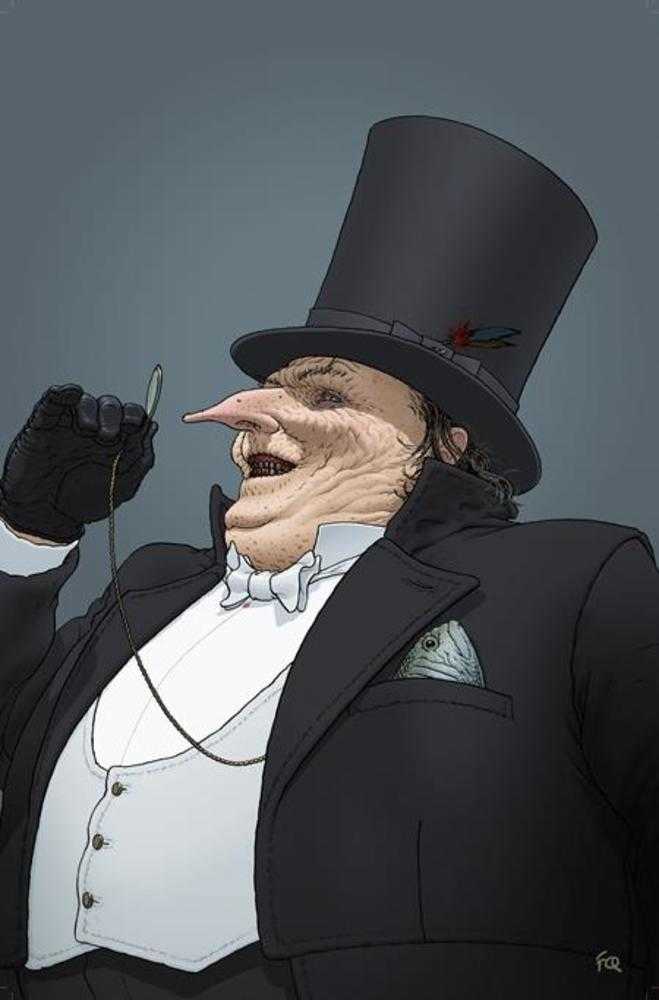 Gotham City Villains Anniversary Giant #1 (One Shot) Cover C Frank Quitely Penguin Card Stock Variant | Odin's Place