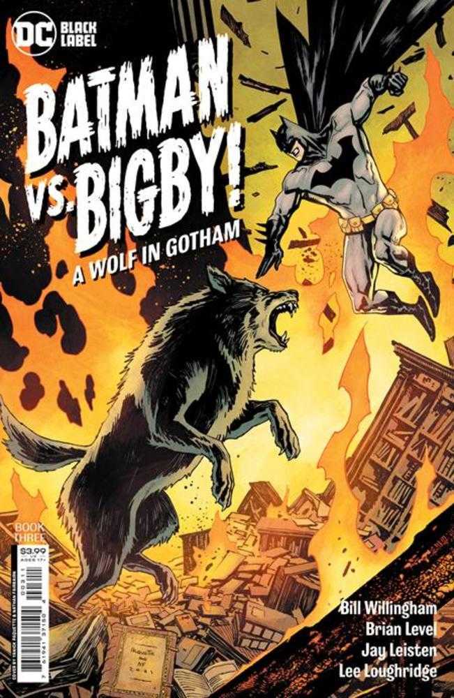 Batman vs Bigby A Wolf In Gotham #3 (Of 6) Cover A Yanick Paquette (Mature) | Odin's Place