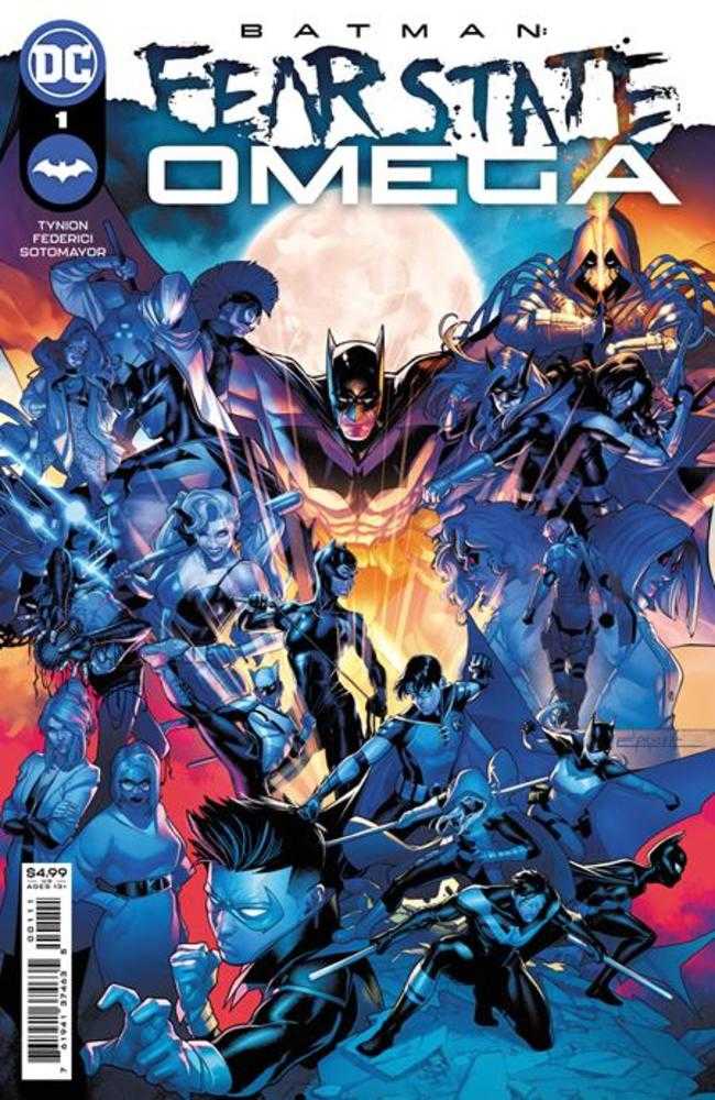 Batman Fear State Omega #1 (One Shot) Cover A Jamal Campbell | Odin's Place