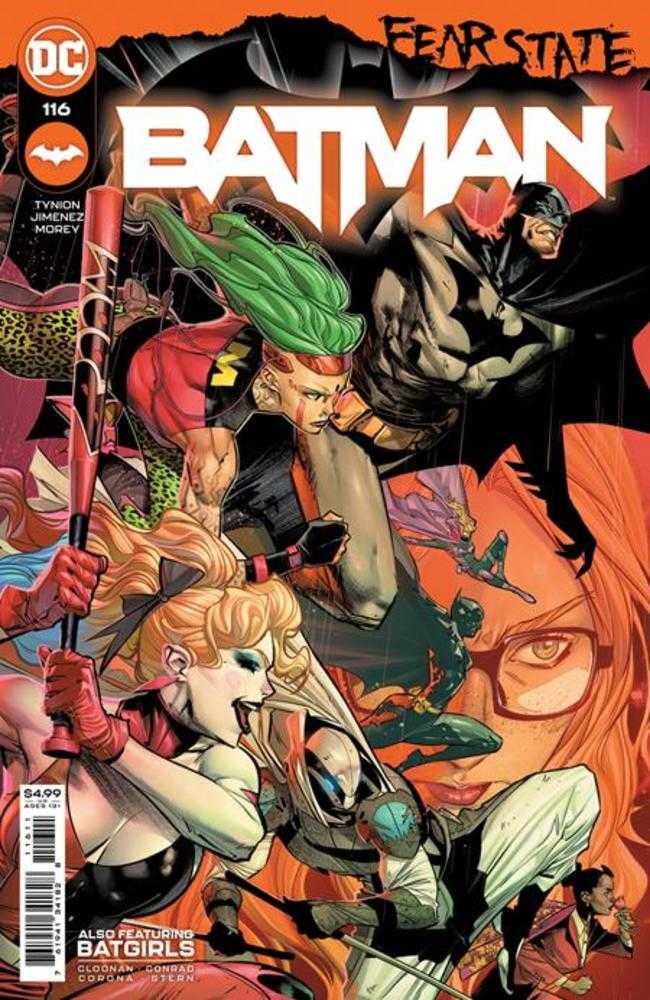 Batman #116 Cover A Jorge Jimenez (Fear State) | Odin's Place