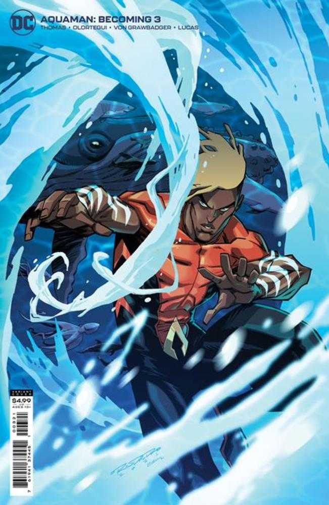 Aquaman The Becoming #3 (Of 6) Cover B Khary Randolph Card Stock Variant | Odin's Place