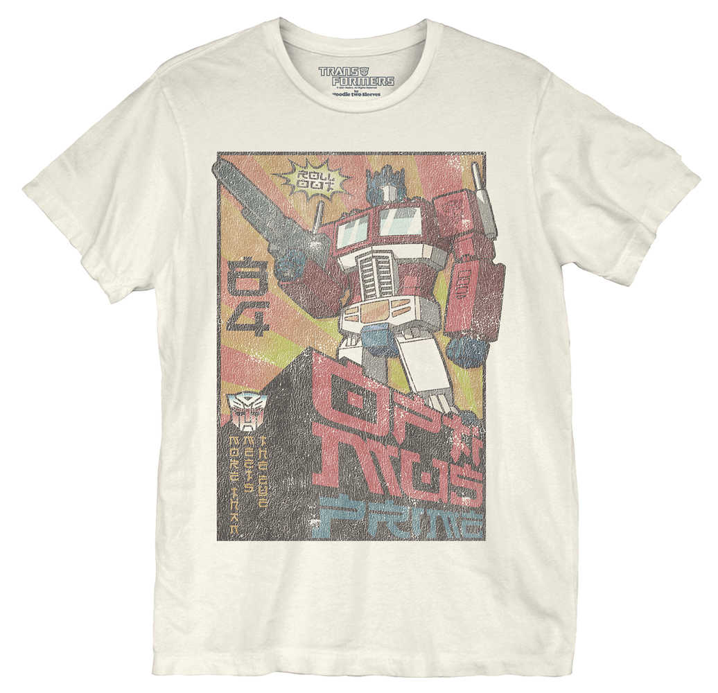 Transformers Asian Optimus Vintage T-Shirt LG | Odin's Place