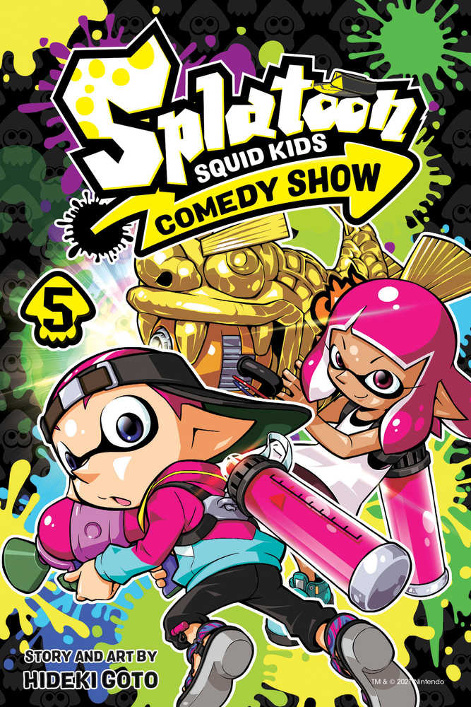 Splatoon Squid Kids Comedy Show Graphic Novel Volume 05 | Odin's Place