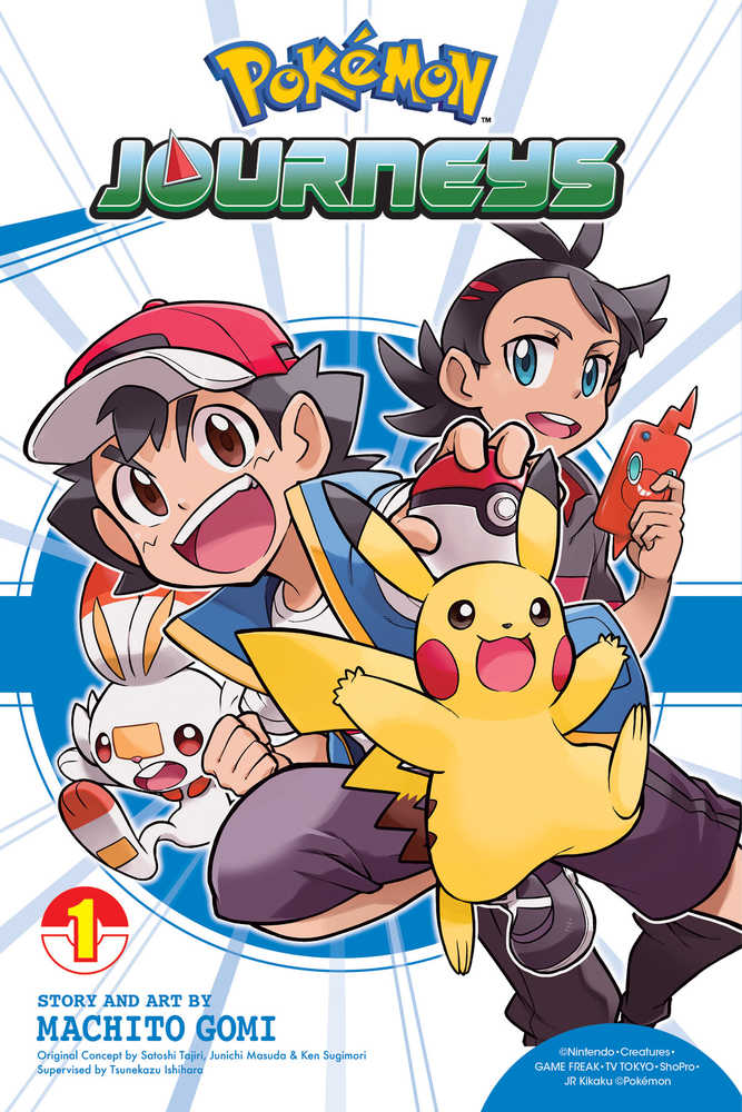 Pokemon Journeys Series Graphic Novel Volume 01 | Odin's Place