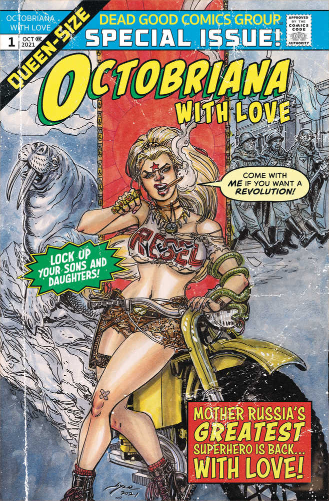 Octobriana With Love #1 Cover B Joyce Chin (Mature) | Odin's Place