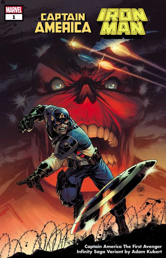 Captain America Iron Man #1 (Of 5) Clarke Infinity Saga Variant | Odin's Place