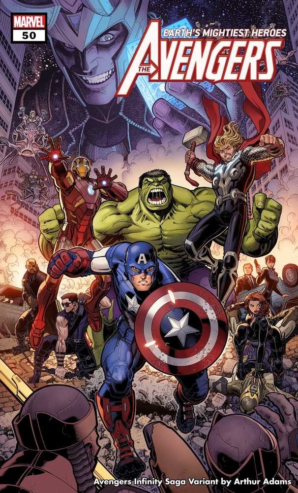 Avengers #50 Infinity Saga Phase One Variant | Odin's Place