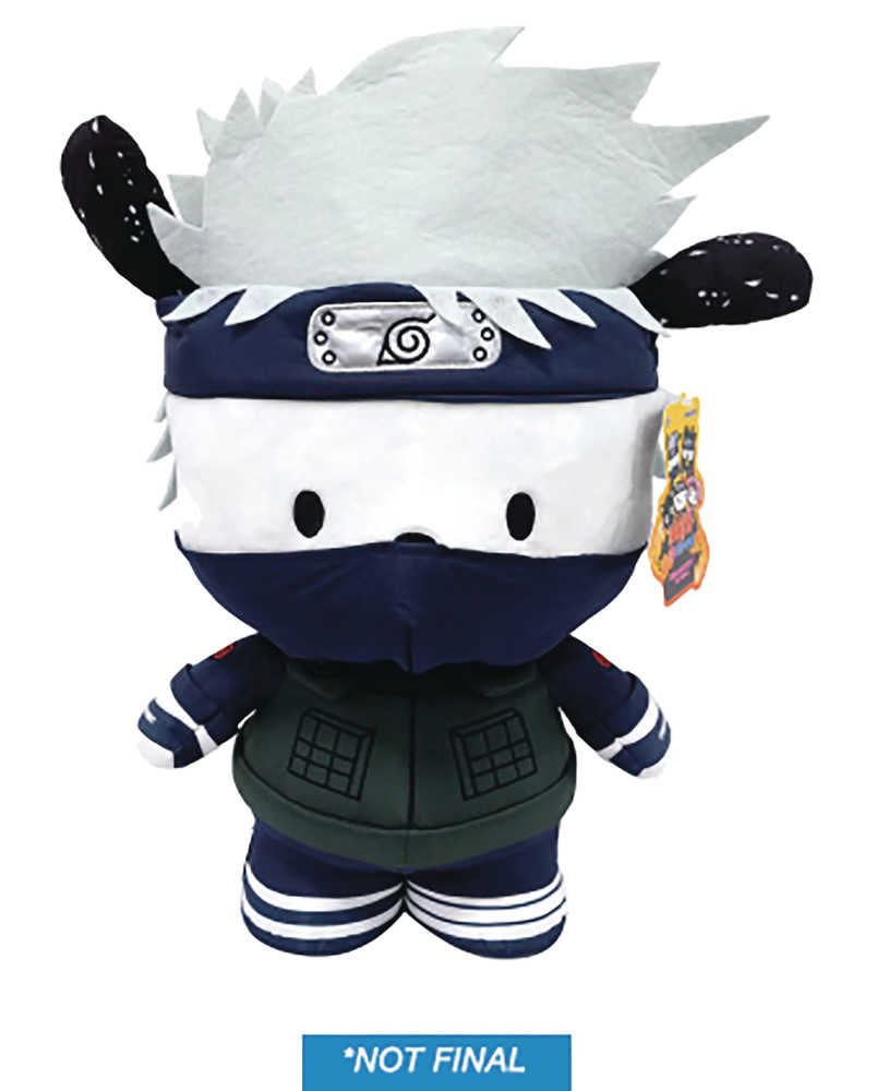 Naruto X Hello Kitty 13 Inch Plush Kakashi | Odin's Place