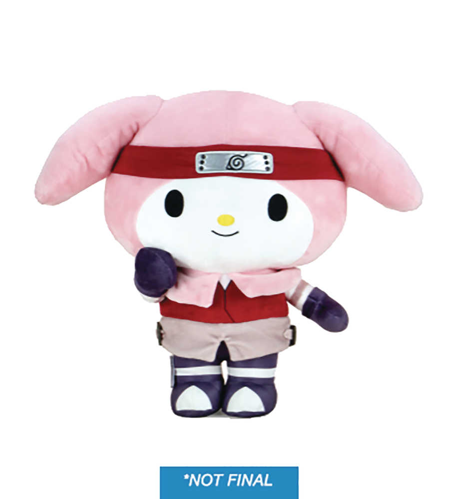 Naruto X Hello Kitty 13 Inch Plush Sakura | Odin's Place