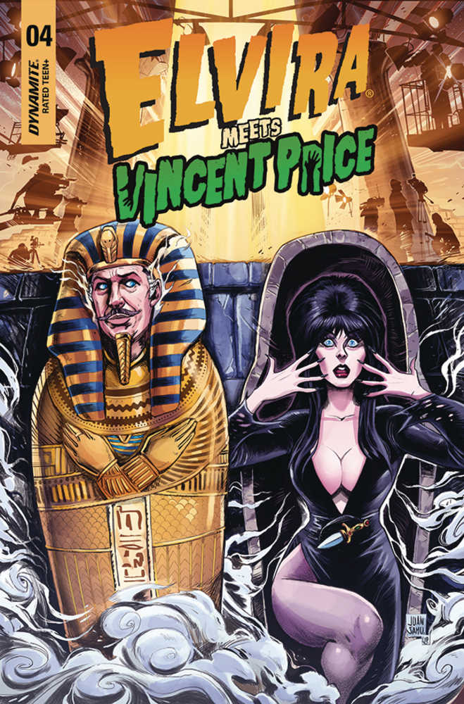 Elvira Meets Vincent Price #4 Cover B Samu | Odin's Place