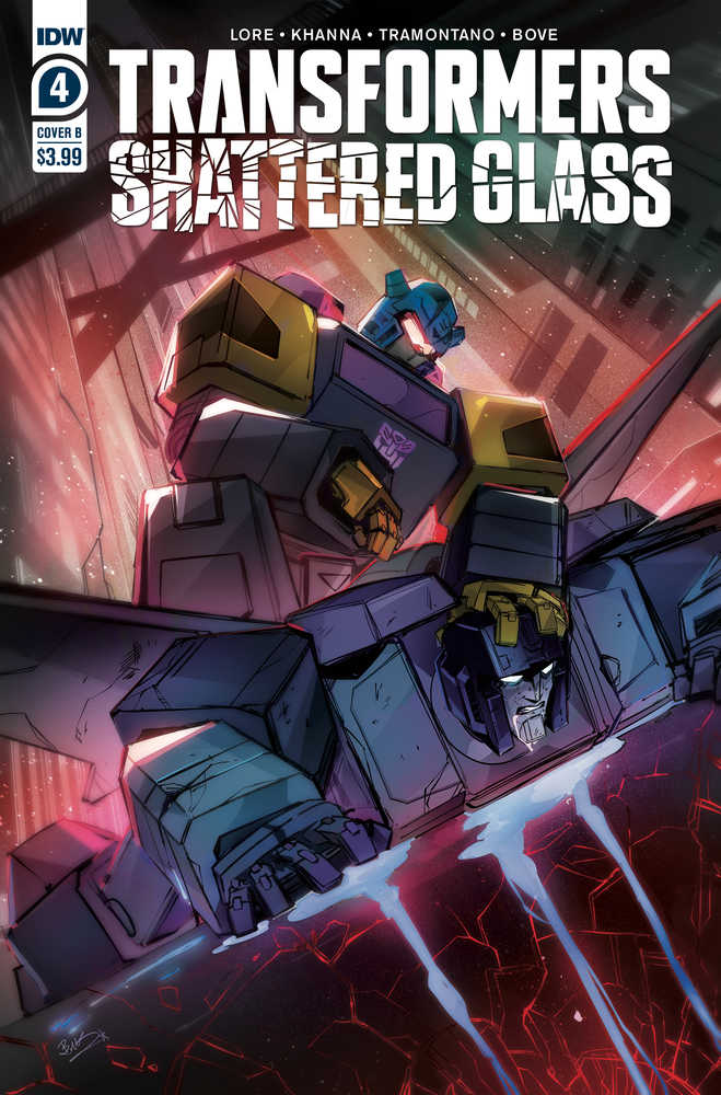 Transformers Shattered Glass #4 (Of 5) Cover B Mcguire-Smith | Odin's Place