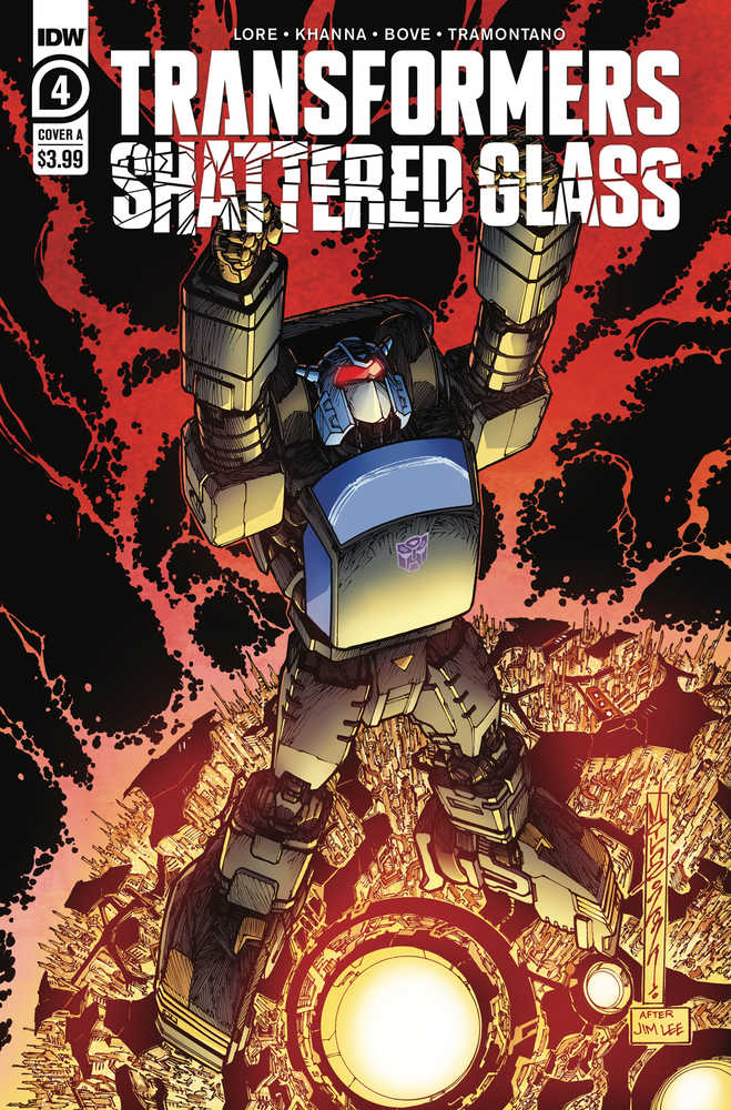 Transformers Shattered Glass #4 (Of 5) Cover A Milne | Odin's Place