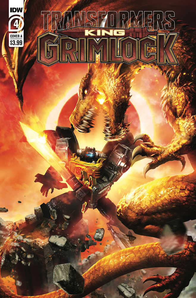 Transformers King Grimlock #4 (Of 5) Cover A Wilkins | Odin's Place