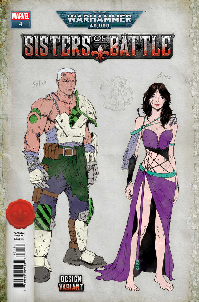 Warhammer 40k Sisters Battle #4 (Of 5) Salazar Design Variant | Odin's Place