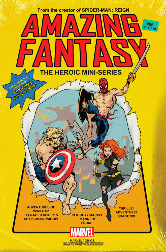 Amazing Fantasy #5 (Of 5) Andrews Variant | Odin's Place