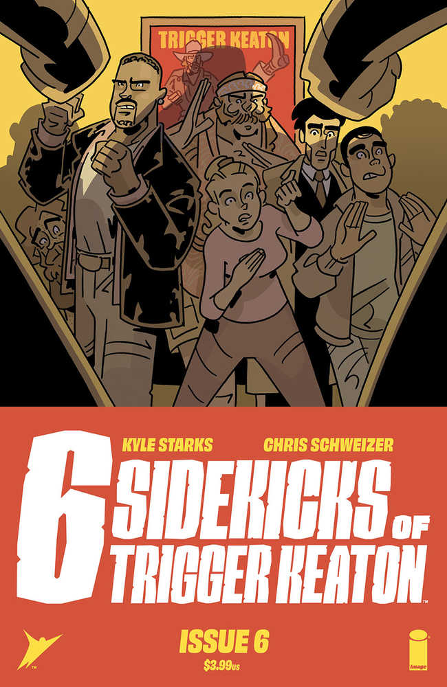 Six Sidekicks Of Trigger Keaton #6 Cover A Schweizer (Mature) | Odin's Place