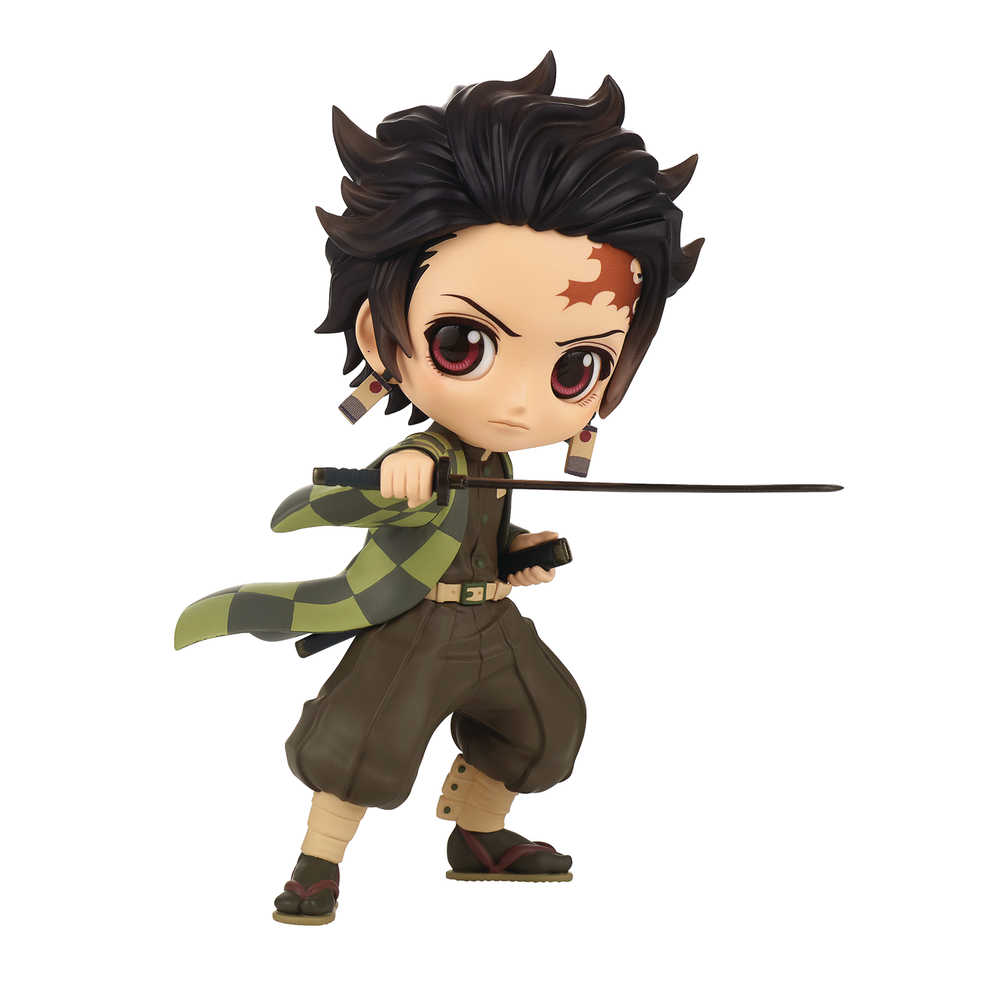 Demon Slayer Kimetsu Q-Posket Tanjiro Kamado III Figure Ver B ( | Odin's Place