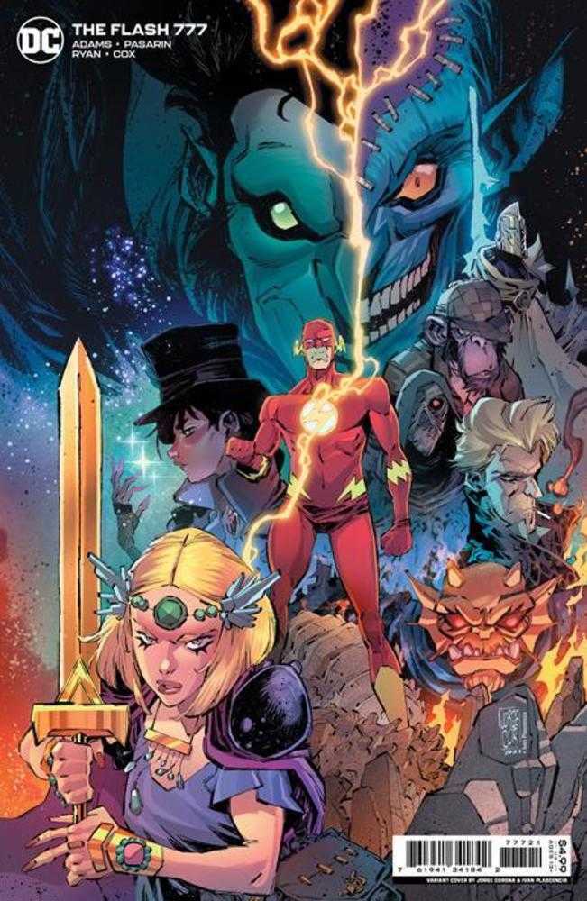 Flash #777 Cover B Jorge Corona Card Stock Variant | Odin's Place