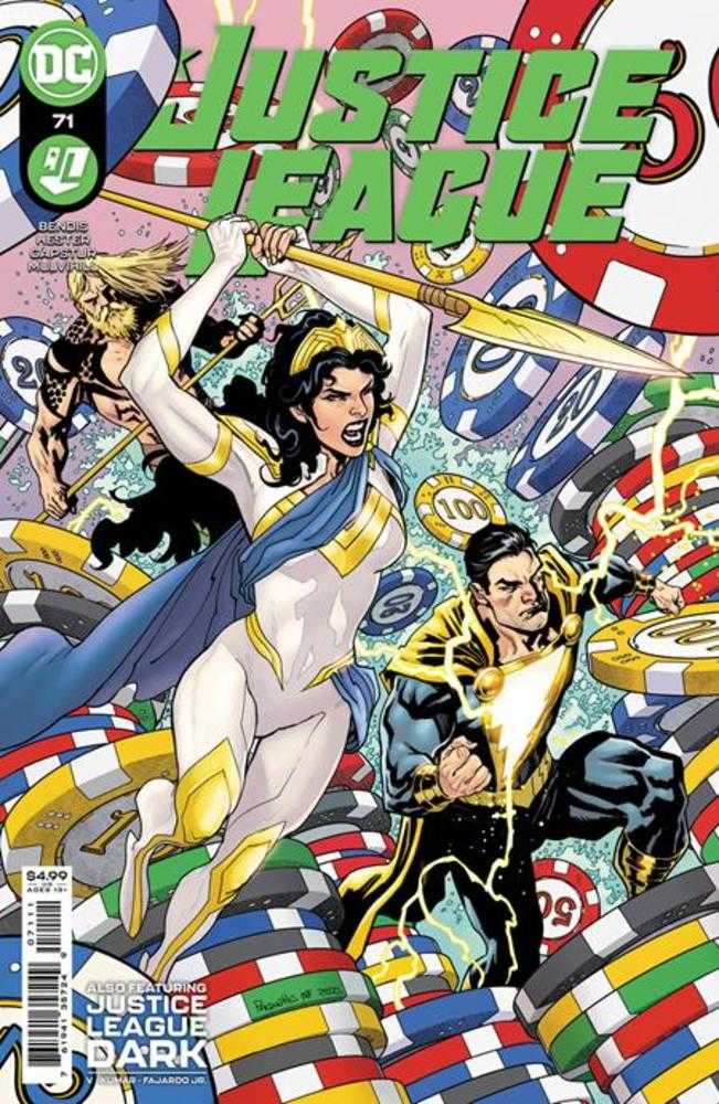 Justice League #71 Cover A Yanick Paquette & Nathan Fairbairn | Odin's Place