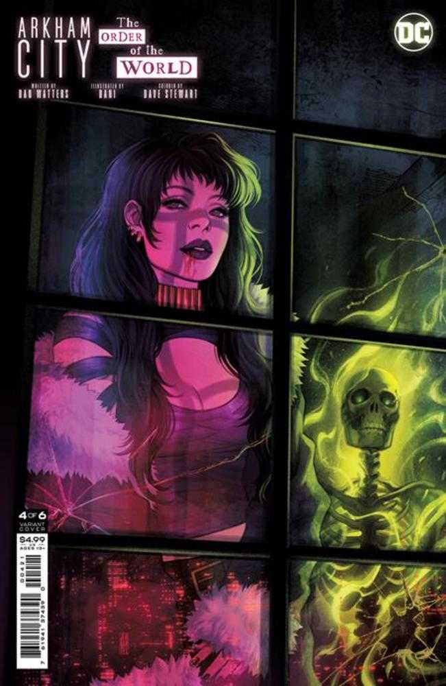 Arkham City The Order Of The World #4 (Of 6) Cover B Jen Bartel Card Stock Variant | Odin's Place