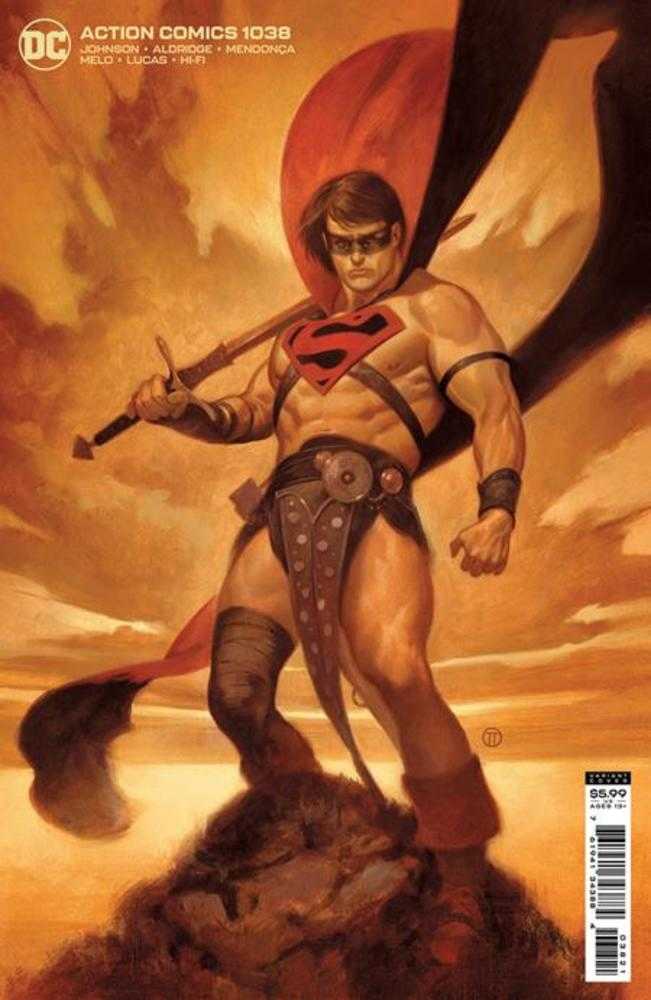 Action Comics #1038 Cover B Julian Totino Tedesco Card Stock Variant | Odin's Place