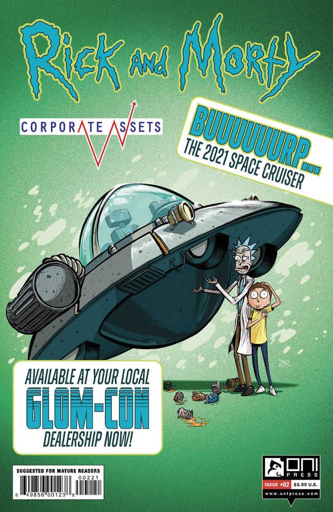 Rick And Morty Corporate Assests #2 Cover B Lee | Odin's Place