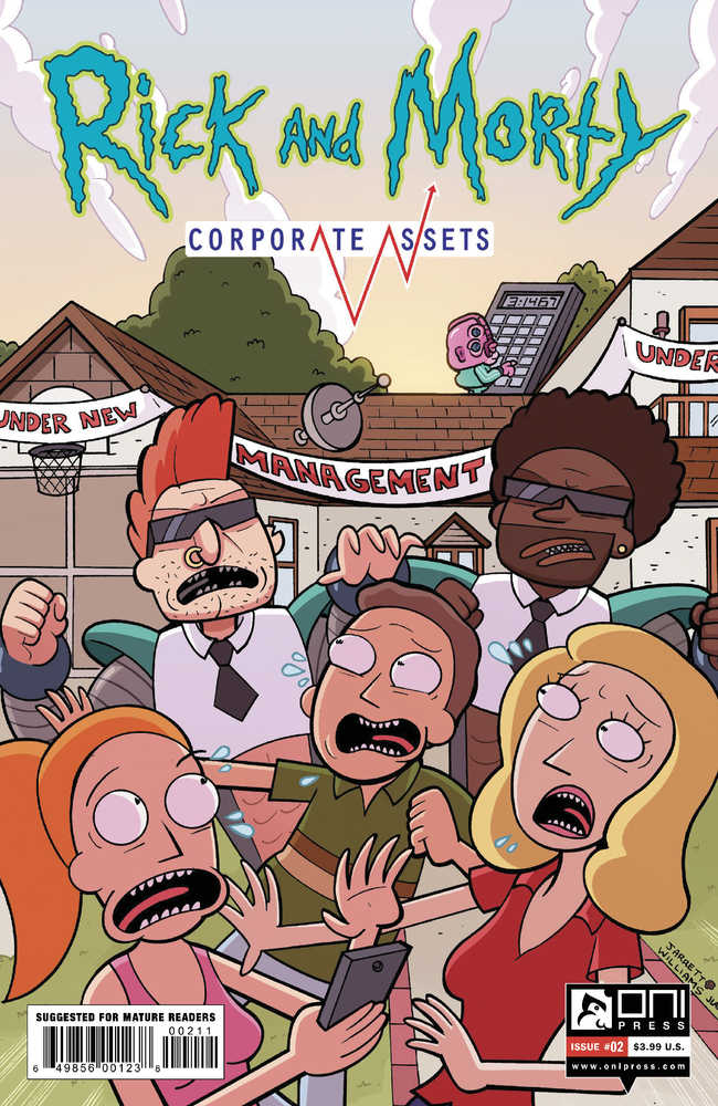 Rick And Morty Corporate Assests #2 Cover A Williams | Odin's Place