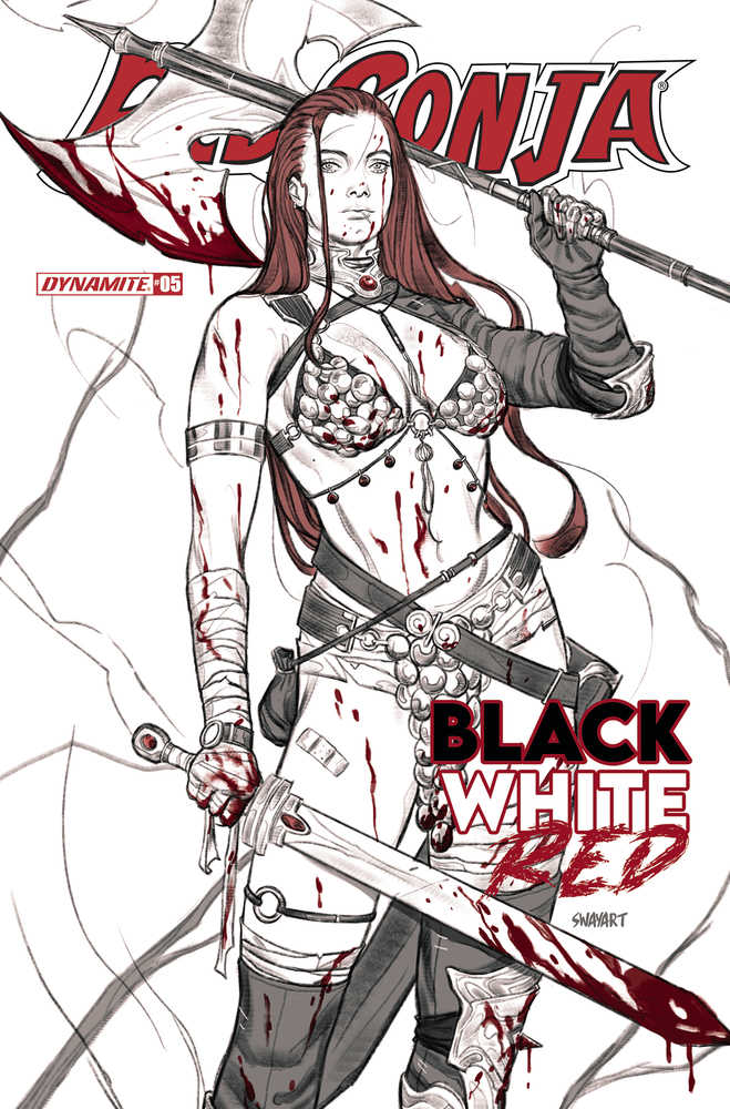 Red Sonja Black White Red #5 Cover B Sway | Odin's Place